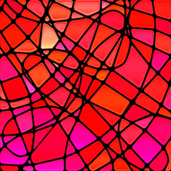 Abstrait vecteur teinté-verre mosaïque fond — Image vectorielle