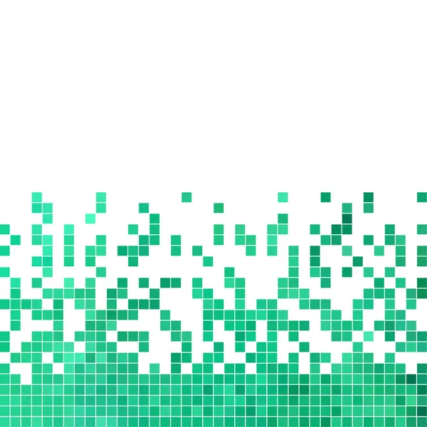 Vector abstracto pixel cuadrado mosaico fondo — Archivo Imágenes Vectoriales