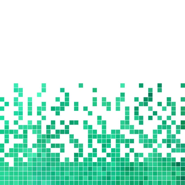 Abstrato vetor quadrado pixel mosaico fundo — Vetor de Stock