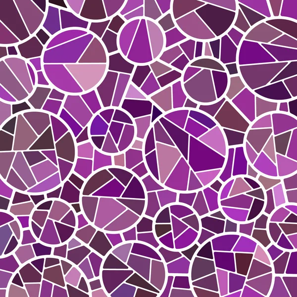 Абстрактный векторный витраж мозаики — стоковый вектор