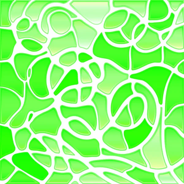 Vetor abstrato fundo mosaico de vidro manchado — Vetor de Stock