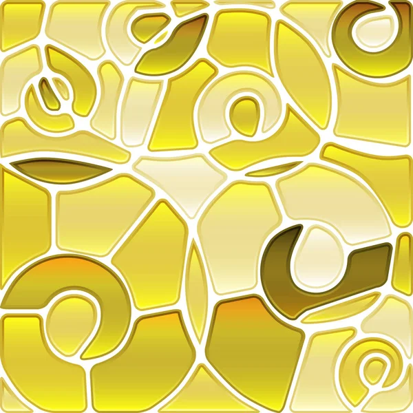 Vector abstracto manchado de vidrio mosaico de fondo — Archivo Imágenes Vectoriales