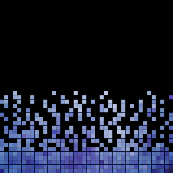 Abstract vector met vierkante pixels mozaïek achtergrond — Stockvector