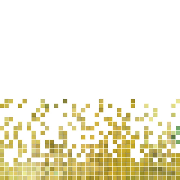 Astratto vettore quadrato pixel mosaico sfondo — Vettoriale Stock