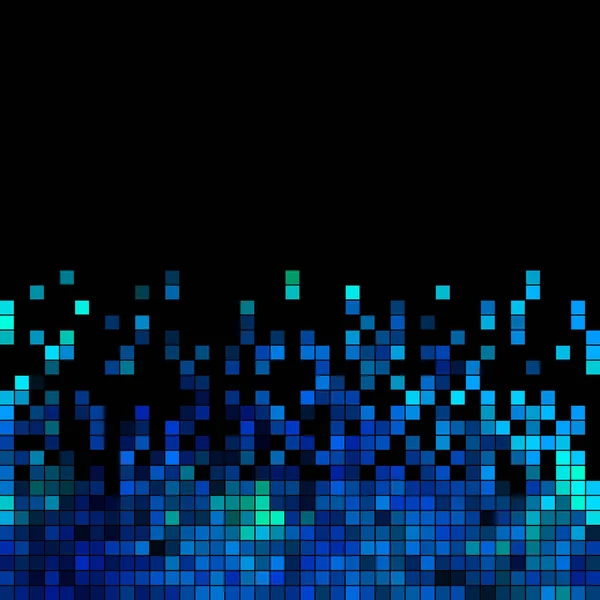 Vector abstracto pixel cuadrado mosaico fondo — Archivo Imágenes Vectoriales