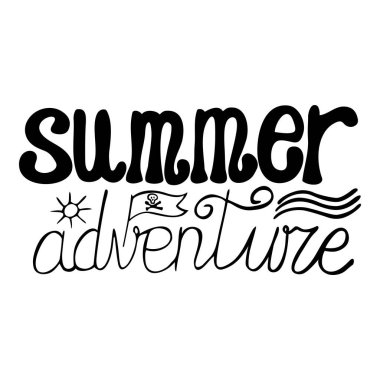 Vektör el yaz harflerle yazılı