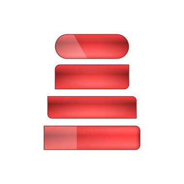 vektör web düğme kümesi