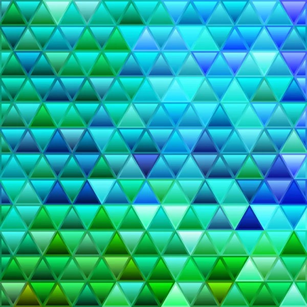 Vector abstracto vidrieras triángulo mosaico fondo — Vector de stock