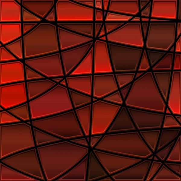 Vector abstracto manchado de vidrio mosaico de fondo — Vector de stock