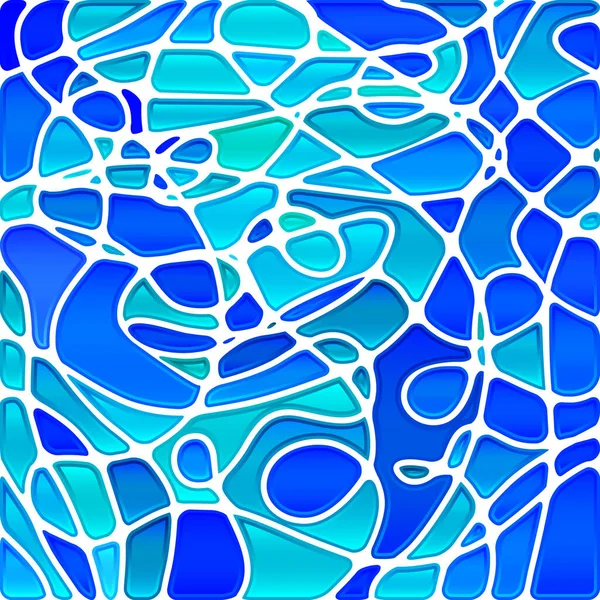 Vector abstracto manchado de vidrio mosaico de fondo — Archivo Imágenes Vectoriales