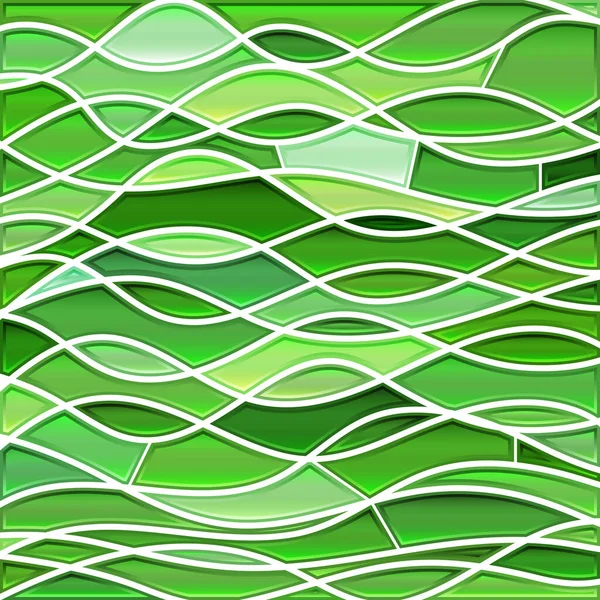 Vector abstracto manchado de vidrio mosaico de fondo — Archivo Imágenes Vectoriales