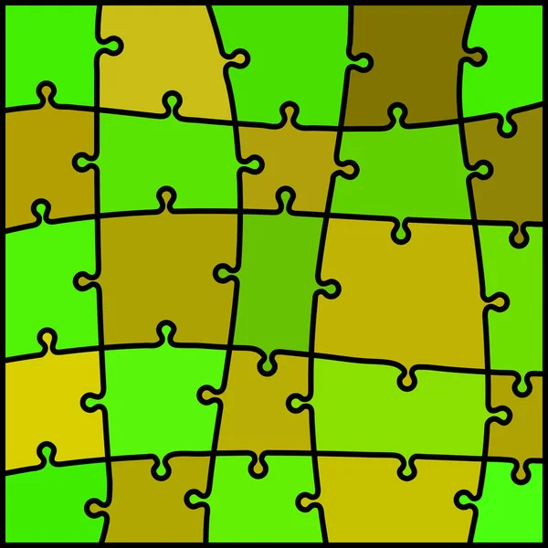 Pozadí abstraktní barevné puzzle — Stockový vektor