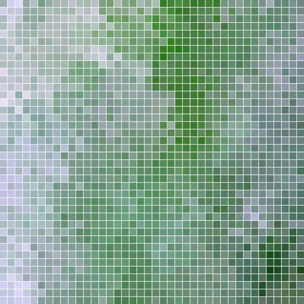 Abstract vector square pixel mosaic background — Stock Vector
