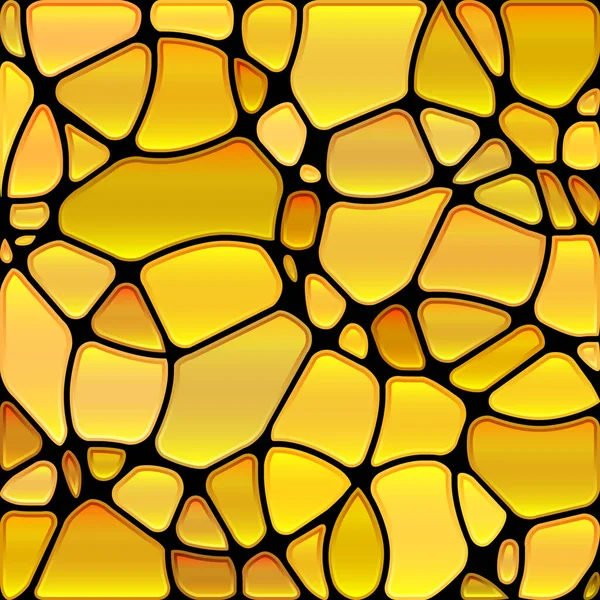 Abstracte vector glas-in-lood mozaïek achtergrond — Stockvector