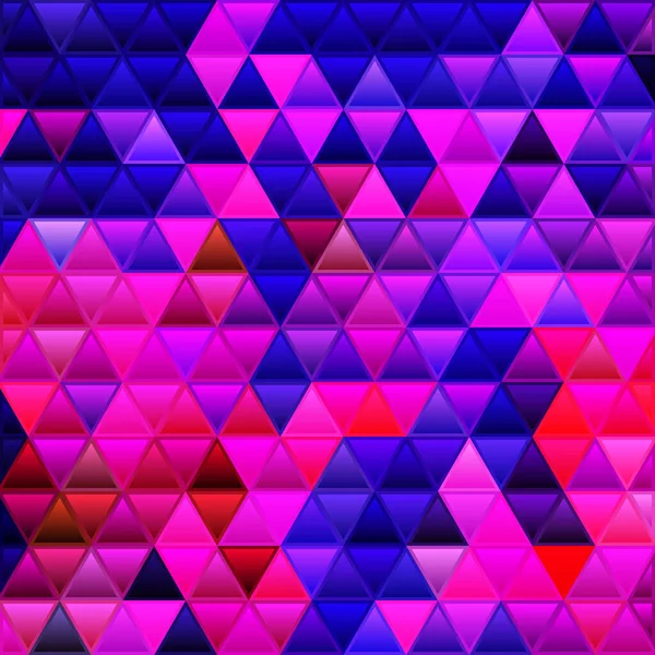 Vector abstracto vidrieras triángulo mosaico fondo — Vector de stock