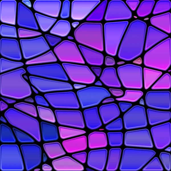 Vector abstracto manchado de vidrio mosaico de fondo — Archivo Imágenes Vectoriales