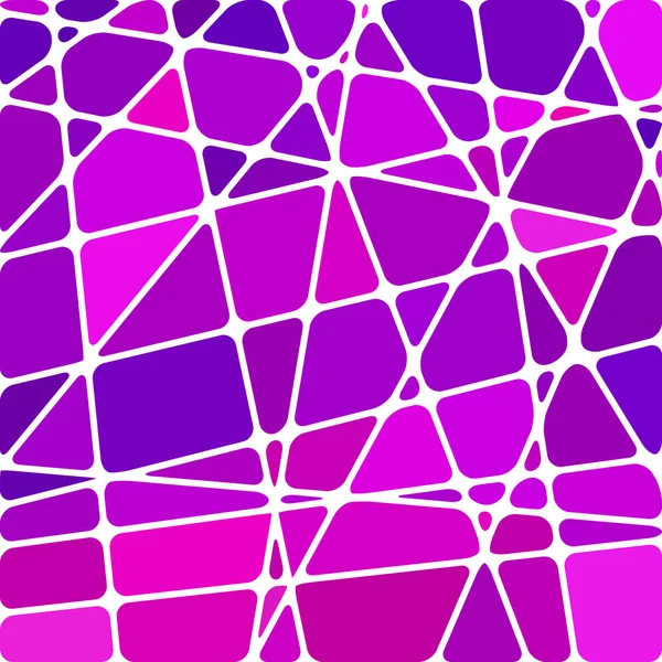 Vector abstracto manchado de vidrio mosaico de fondo — Vector de stock