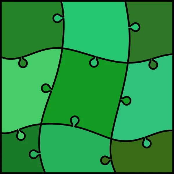 Абстрактний кольоровий фон головоломки — стоковий вектор