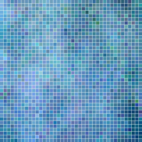 Streszczenie tło mozaika pikseli kwadratowych — Wektor stockowy