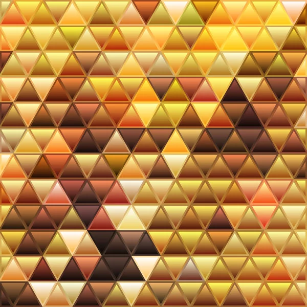 Abstrato vetor manchado-vidro triângulo mosaico fundo — Vetor de Stock