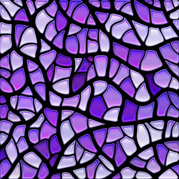 Vetor abstrato fundo mosaico de vidro manchado — Vetor de Stock