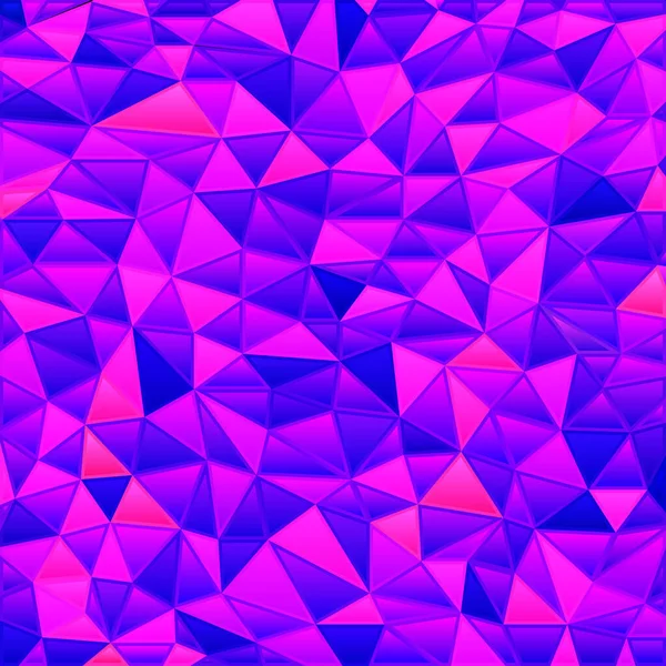 Абстрактные векторные витражи треугольного мозаичного фона — стоковый вектор