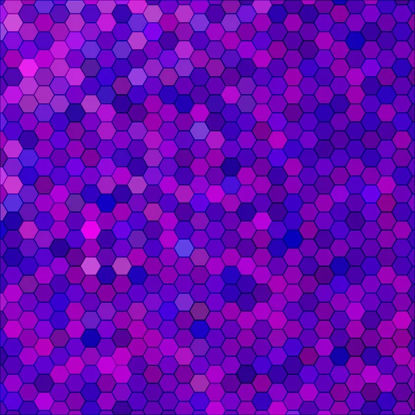 Abstrait vecteur géométrique hexagone fond — Image vectorielle