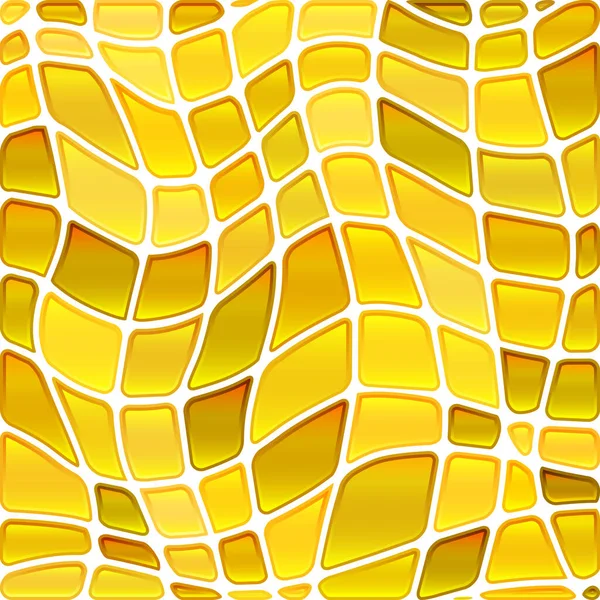 Abstracte vector glas-in-lood mozaïek achtergrond — Stockvector