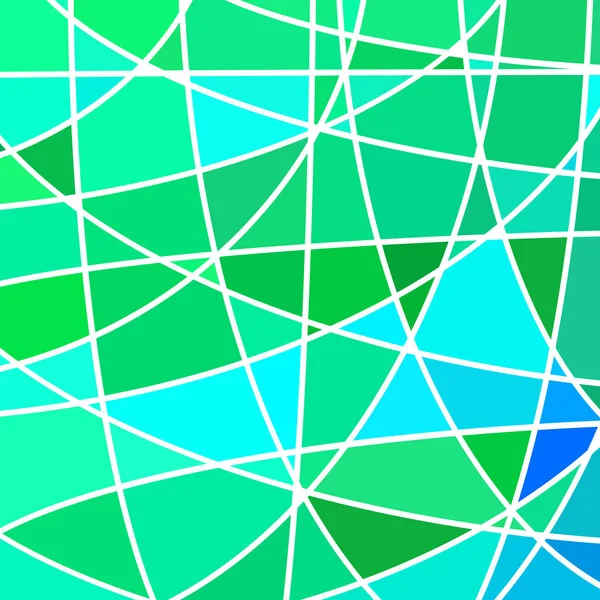 Vector abstracto manchado de vidrio mosaico de fondo — Vector de stock