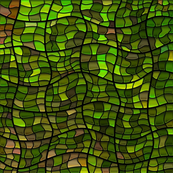 Abstracte vector glas-in-lood mozaïek achtergrond — Stockvector