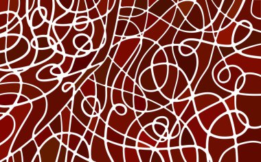soyut vektör vitray mozaik arka plan - koyu kırmızı
