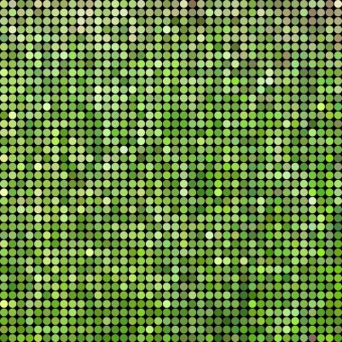 soyut vektör renkli yuvarlak noktalar arkaplan - yeşil