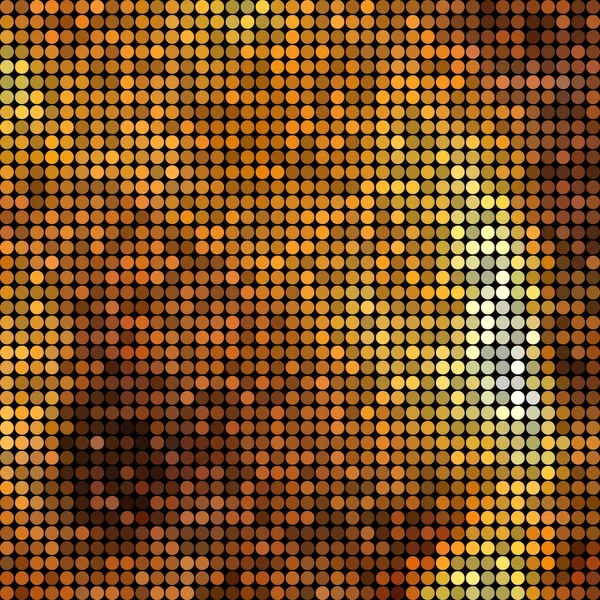 Abstract Vector Colored Dots Background Orange — Stock Vector