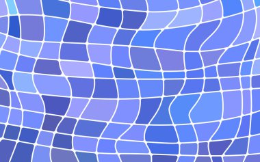 soyut vektör boyalı cam mozaik arkaplan - mavi ve mor