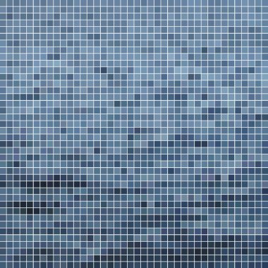 soyut vektör kare piksel mozaik arkaplan - mavi