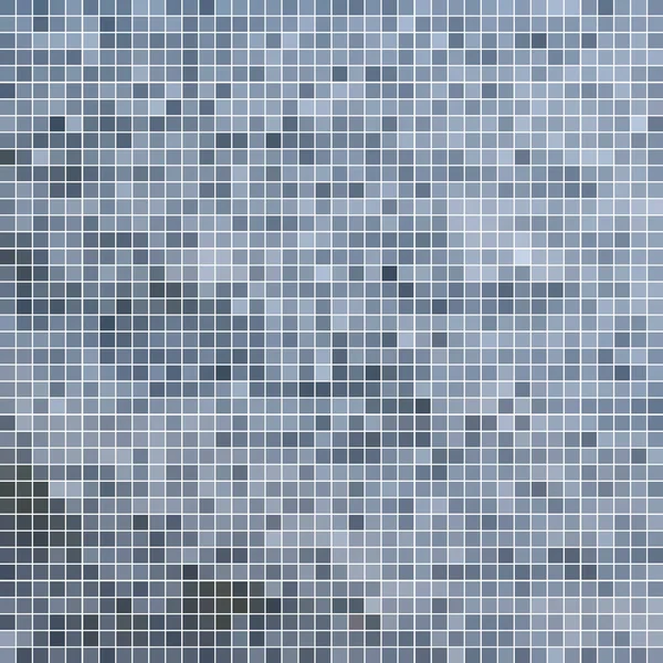 Abstraktní Vektor Náměstí Pixel Mozaika Pozadí Modrá — Stockový vektor