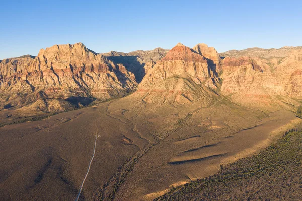 Национальный Заповедник Red Rock Canyon Расположенный Недалеко Лас Вегаса Штат — стоковое фото