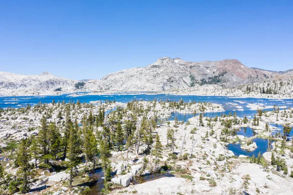 Montanhas Sierra Nevada Califórnia São Compostas Por Granito 100 Milhões — Fotografia de Stock