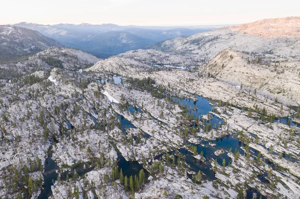 Las Montañas Sierra Nevada California Componen Granito 100 Millones Años — Foto de Stock