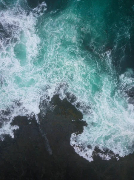 Cold Water Pacific Ocean Washes Coast Mendocino Northern California Coastal — Stock Photo, Image