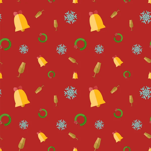 Seamless Christmas Texture Design Element — Stock Photo, Image
