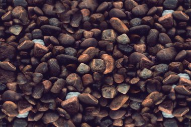 nehir kıyısına, çakıl Soyut doku arka plan doku çakıl.