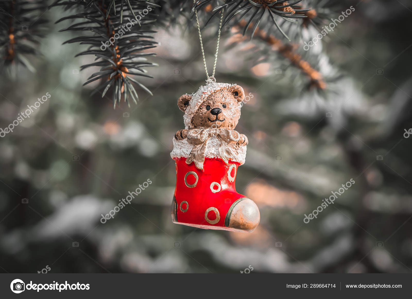 teddy bear christmas tree