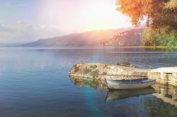 Ohrid see in mazedonien — Stockfoto