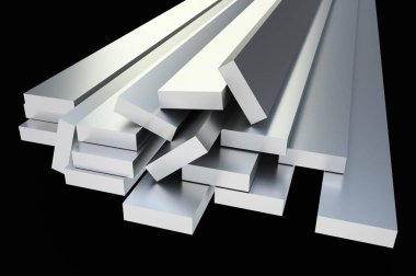 Köşe şeklinde - sanayi kavramı çelik metal profiller