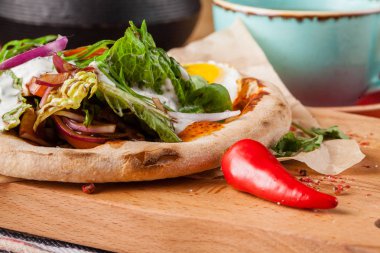 Tam Amerikan tarzı kahvaltı ile günün başında enerji doldurun