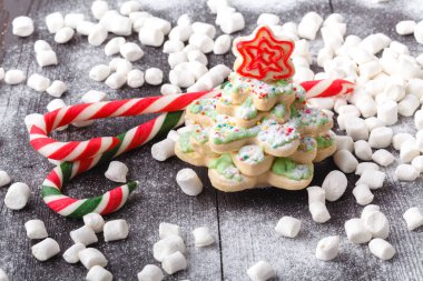 Noel ağacı zencefilli kurabiye yaptım