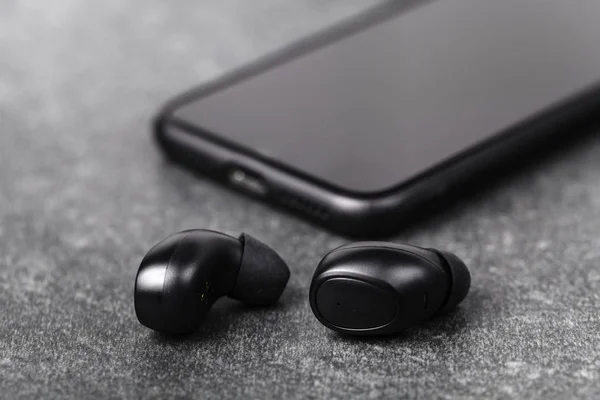Bluetooth earphones for listen music in any weather on street