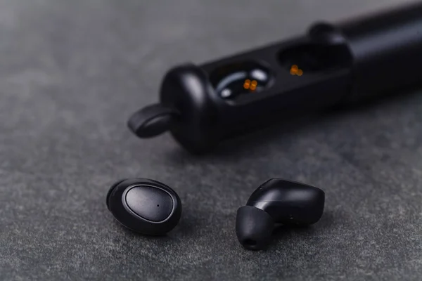 Bluetooth earphones for listen music in any weather on street