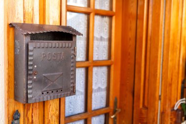 sokak ve Venedik canal siste